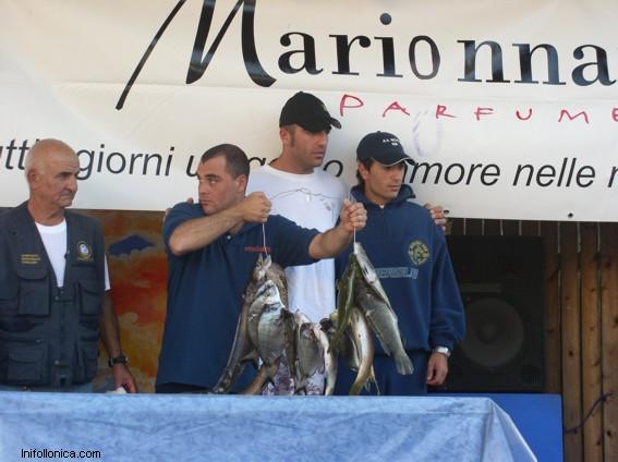 La squadra prima classificata